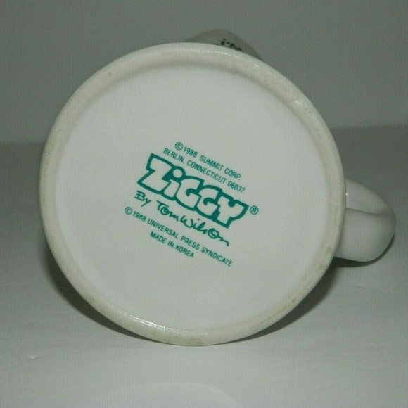 Vintage 1988 ZIGGY Graduate  Mug Hard Knocks - Picture 6 of 6